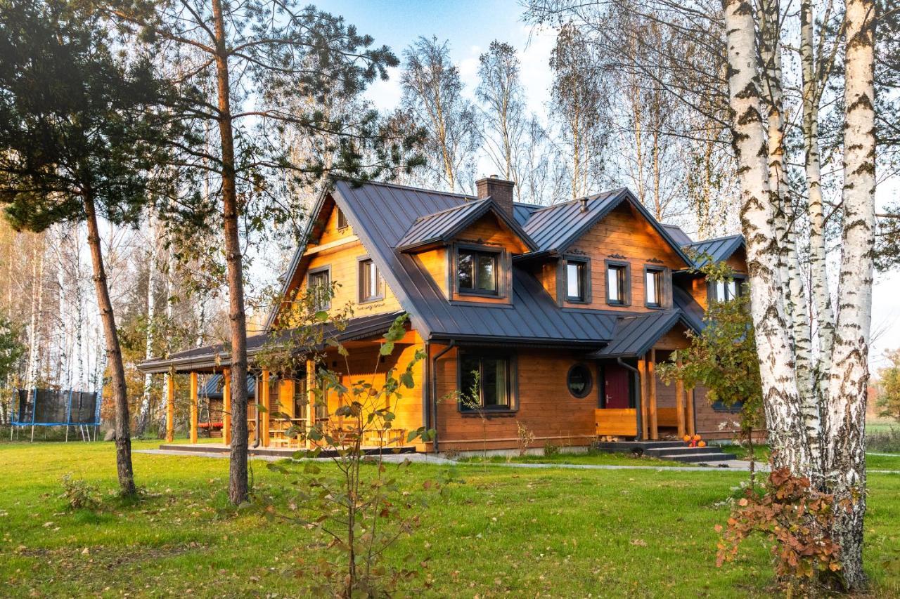 Zubrowe Siolo - Dom Nad Lakami Lägenhet Białowieża Exteriör bild