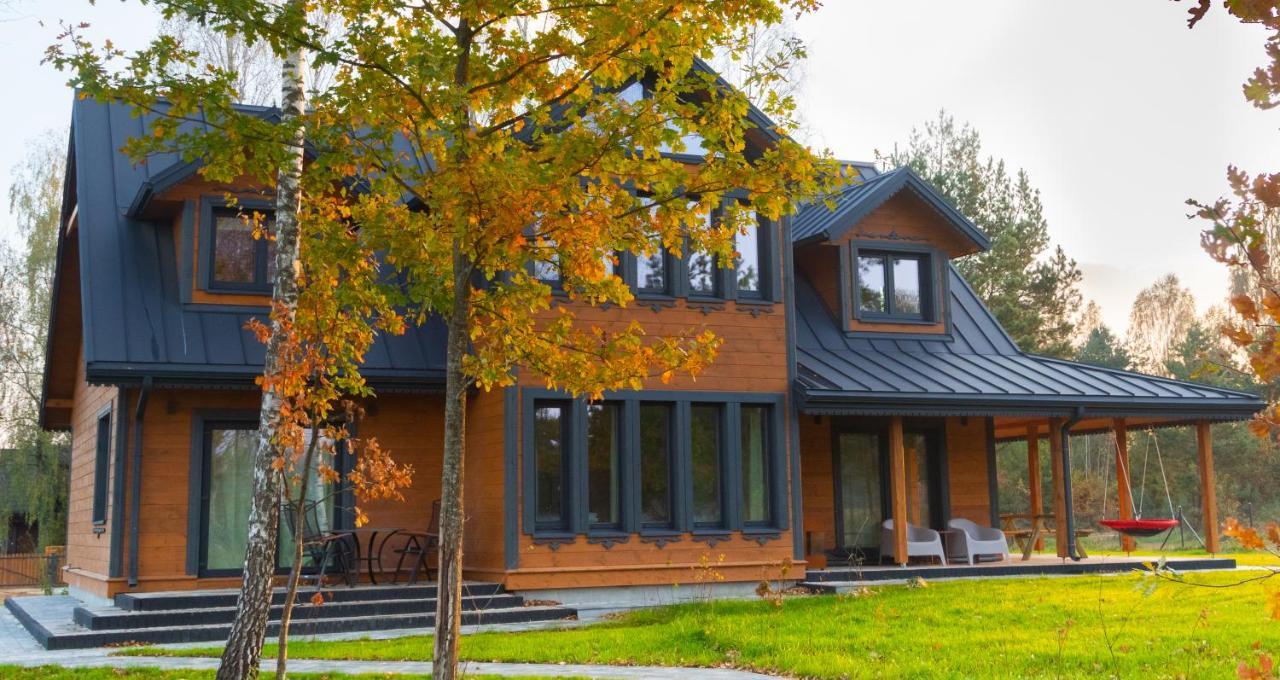 Zubrowe Siolo - Dom Nad Lakami Lägenhet Białowieża Exteriör bild